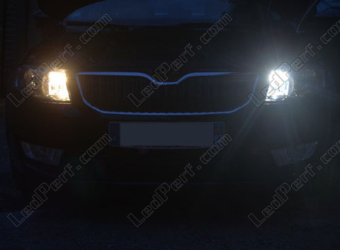 LED kørelys i dagtimerne - kørelys i dagtimerne Skoda Octavia 3