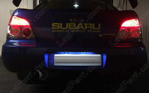 LED nummerplade Subaru Impreza GD GG