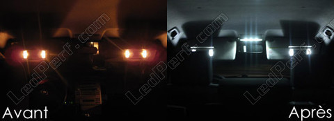 LED sminkespejle - solskærm Toyota Corolla Verso