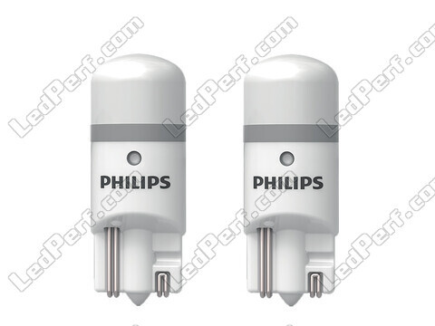 Par af Philips W5W Ultinon PRO6000 LED-pærer uden emballage