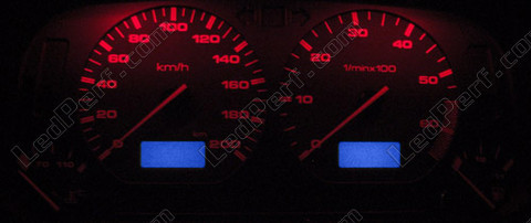LED speedometer rød Volkswagen Golf 3