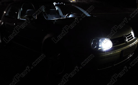 LED parkeringslys xenon hvid Volkswagen Golf 4