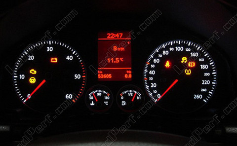 LED speedometer Volkswagen Golf 5
