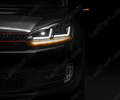Blinklys dynamiske LED i Osram LEDriving® Xenarc-forlygter til Volkswagen Golf 6 - LED og Xenon
