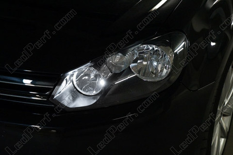LED parkeringslys xenon hvid Volkswagen Golf 6