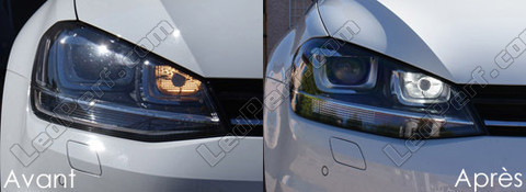 LED kørelys i dagtimerne - kørelys i dagtimerne Volkswagen Golf 7 Bi-Xenon PXA