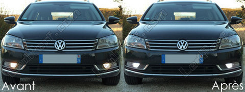 LED kørelys i dagtimerne - kørelys i dagtimerne Volkswagen Passat B7