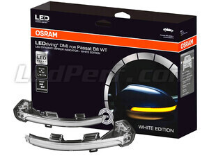 Dynamiske blinklys fra Osram LEDriving® til sidespejle på Volkswagen Passat B8
