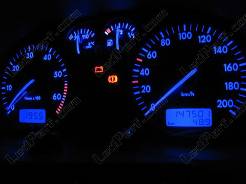 LED speedometer blå Volkswagen Polo 6n