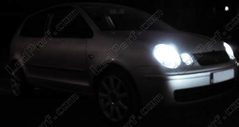 LED parkeringslys xenon hvid Volkswagen Polo 4 (9N1)