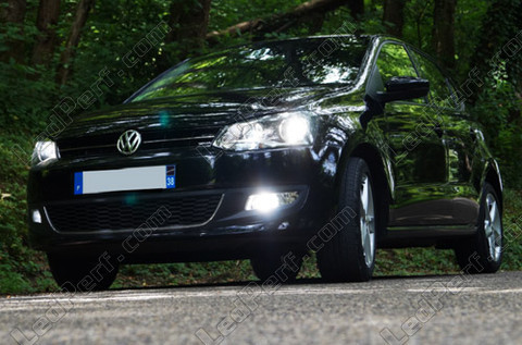 LED kørelys i dagtimerne - kørelys i dagtimerne Volkswagen Polo 6R 6C1 Tuning