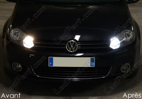 LED kørelys i dagtimerne - kørelys i dagtimerne Volkswagen Sharan 7N