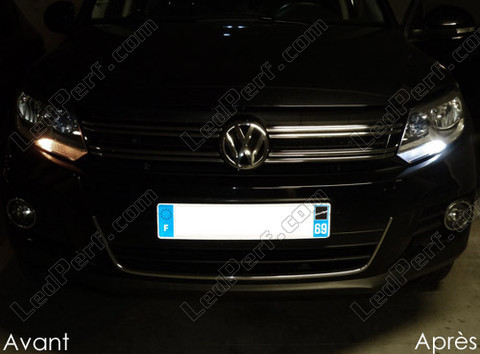 LED parkeringslys xenon hvid Volkswagen Tiguan Facelift