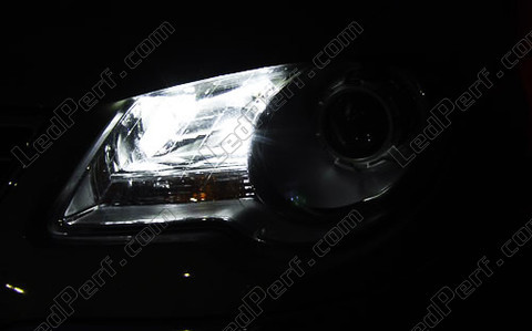 LED parkeringslys xenon hvid Volkswagen Touran V2