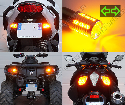 LED bageste blinklys Aprilia Caponord 1200 Tuning