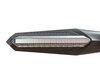Sekventiel LED-blinklys til Aprilia Mojito Custom 50 set forfra.