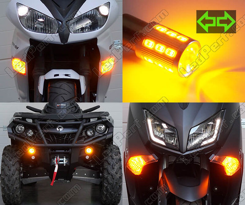 LED forreste blinklys BMW Motorrad G 650 Xchallenge Tuning
