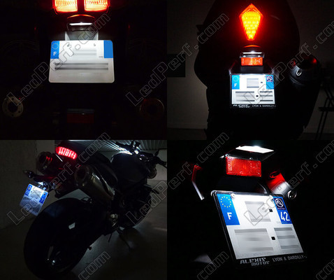 LED nummerplade Ducati 999 Tuning