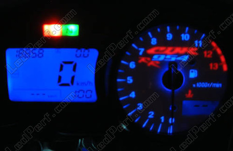 LED belysningssæt speedometer blå Honda CBR 954 RR