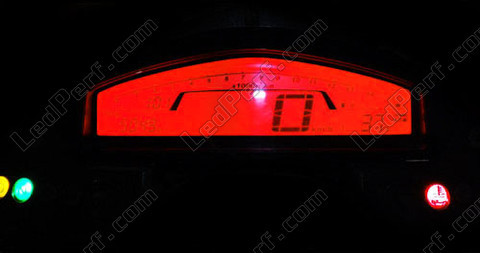 LED belysningssæt speedometer rød Honda Hornet