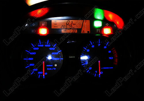 LED belysning speedometer blå Honda Varadero