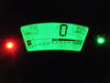 LED speedometer Grøn Kawasaki -