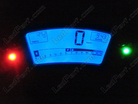 LED speedometer Blå Kawasaki -