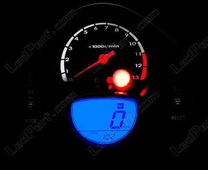 LED speedometer Blå og Hvid kawasaki ER6-N
