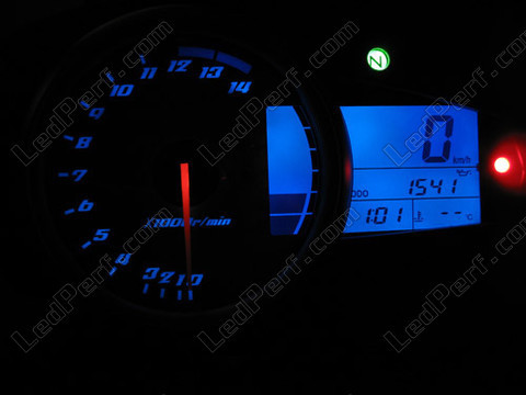 LED speedometer blå kawasaki z750 z1000 2007-2010