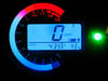 LED speedometer blå kawasaki z750/z1000