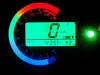 LED speedometer grøn kawasaki -