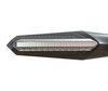 Sekventiel LED-blinklys til Piaggio MP3 300 set forfra.