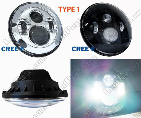 LED-forlygte motorcykel type 1 Royal Enfield Continental GT 535 (2013 - 2017)