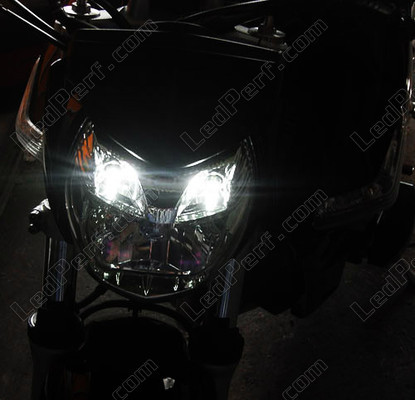 LED parkeringslys xenon hvid Suzuki GSR 600