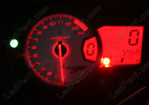 LED speedometer rød Suzuki Gsxf 650