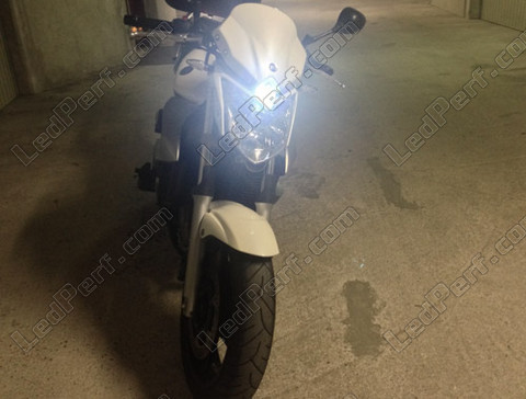 LED parkeringslys xenon hvid Yamaha XJ6