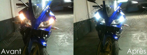 LED parkeringslys xenon hvid Yamaha YZF R125