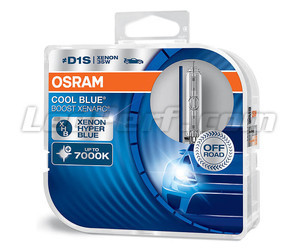 Xenon D1S-pærer Osram Xenarc Cool Blue Boost 7000K ref.: 66140CBB-HCB HCB i pakning med 2 pærer