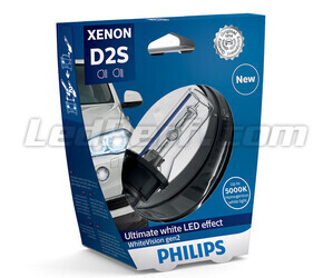 D2S Xenon-pære Philips WhiteVision Gen2 +120 % 5000K - 85415WHV2S1