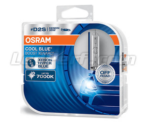 Xenon D2S-pærer Osram Xenarc Cool Blue Boost 7000K ref.: 66240CBB-HCB HCB i pakning med 2 pærer