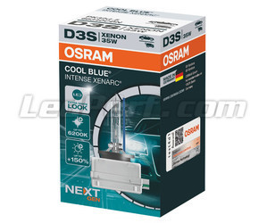 Pære Xenon D3S Osram Xenarc Cool Blue Intense NEXT GEN 6200K i sin Emballage - 66340CBN