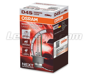 D4S Xenon-pære Osram Xenarc Night Breaker Laser +200% - 66440XNL i sin Emballage