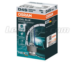 Pære Xenon D4S Osram Xenarc Cool Blue Intense NEXT GEN 6200K i sin Emballage - 66440CBN