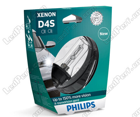 D4S Xenon-pære Philips X-tremeVision Gen2 +150% - 42402XV2S1