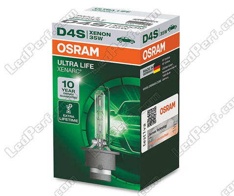Pære Xenon D4S Osram Xenarc Ultra Life - 66440ULT i sin Emballage