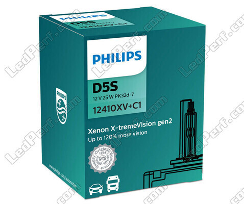 D5S Xenon-pære Philips X-tremeVision Gen2 +120 % - 12410XV2C1