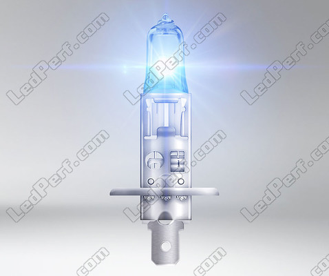 Pære halogen H1 Osram Cool Blue Intense NEXT GEN producerer LED-effektbelysning