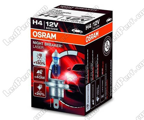 H4-pære Osram Night Breaker Laser +130% stykvis