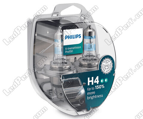 Pakke med 2 H4-pærer Philips X-tremeVision PRO150 60/55W - 12342XVPS2