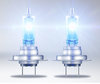 H7 Halogenpærer Osram Cool Blue Intense NEXT GEN producerer LED-effektbelysning